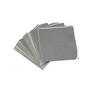 Silver Foil Square 4 Inch x 4 Inch