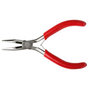 Needle Nose Pliers with Side Cutter 5 Inch Long Soft Grip Handle