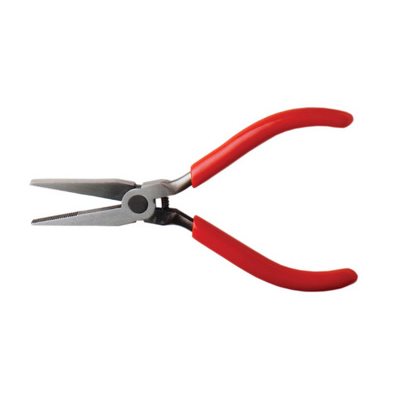 Flat Nose Pliers 5 Inch Long Soft Grip Handle