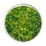 Green Mix Glittery Sugar 3 Ounces