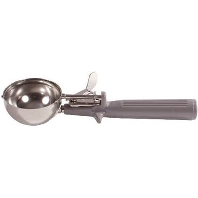 2 3 / 4 Inch Ice Cream & Cookie Scoop Gray Handle