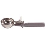 2 3 / 4 Inch Ice Cream & Cookie Scoop Gray Handle