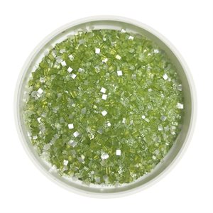 Light Green Glittery Sugar 3 Ounces