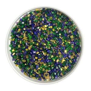 Luxe Mardi Gras Glittery Sugar 3 Ounces