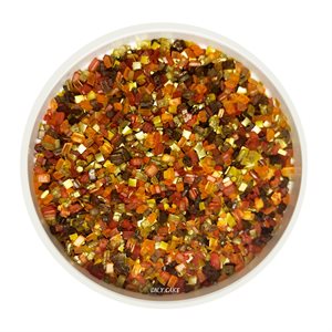 Metallic Fall Blend Glittery Sugar 3 Ounces