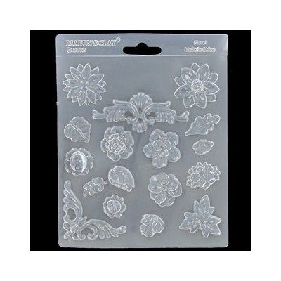 Floral Fondant Push Mold