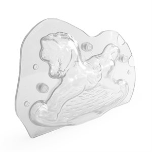 3D Rocking Horse Polycarbonate Chocolate Mold