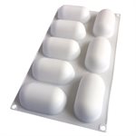 Pillow Cake Silicone Baking & Freezing Mold 2.7 oz.