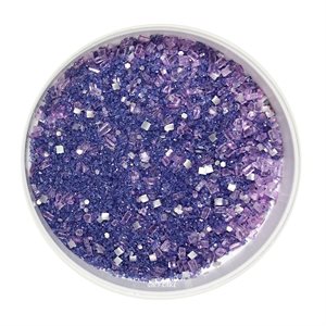 Purple Glittery Sugar 3 Ounces