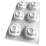 Rose Silicone Baking & Freezing Mold 4.9 oz.