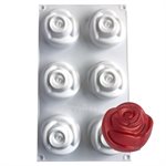 Rose Silicone Baking & Freezing Mold 4.9 oz.