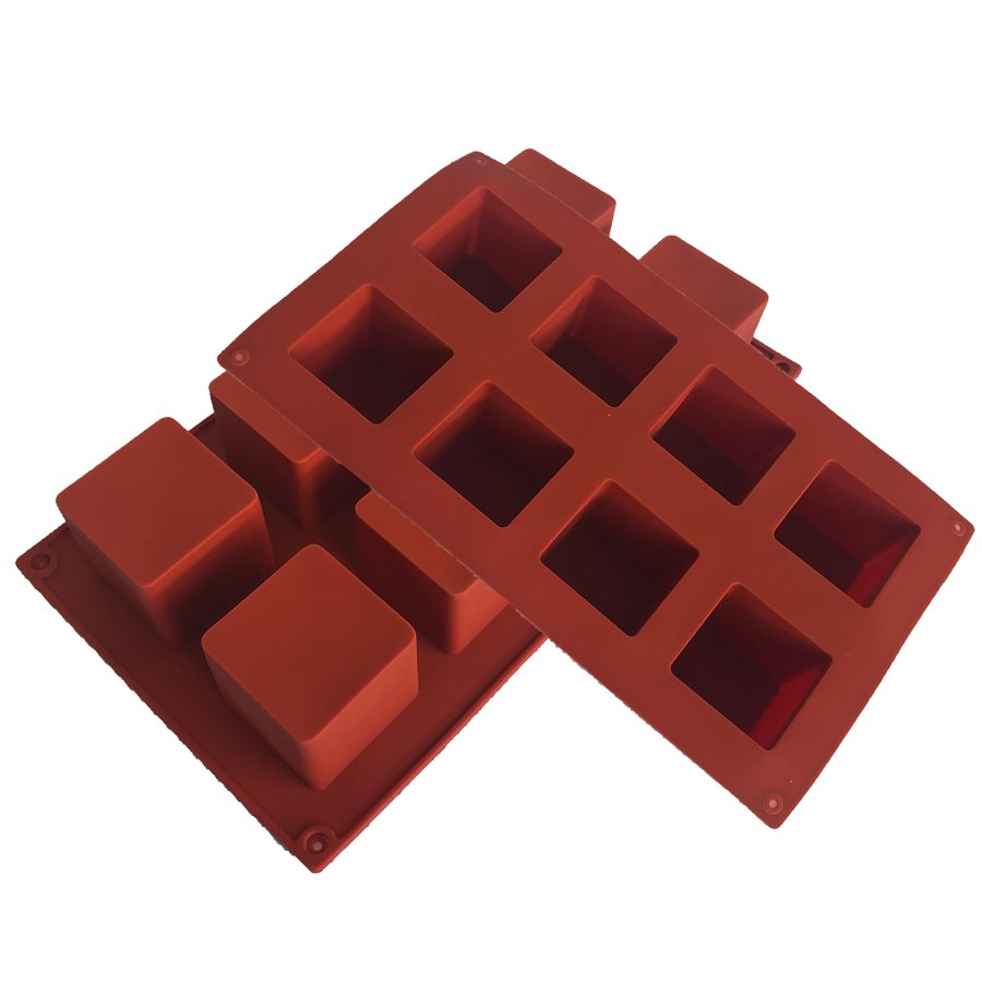 Square Cake Silicone Baking Mold 4.4 Ounce