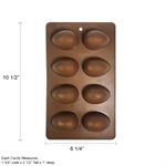 Silicone Baking Mold-Egg Shape 8 Cavity