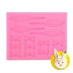 Bow's and Ears (Bunny Rabbit Mold)