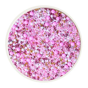 Pink Velvet Sprinkle Mix 4 Oz