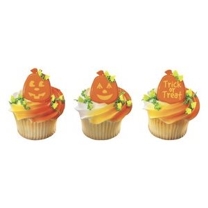 Pumpkin Cupcake Rings